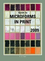 Cover: Guide to Microforms in Print. 2009 / Author Title - De Gruyter