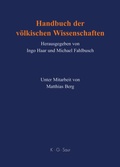 Cover: Handbuch der v&ouml;lkischen Wissenschaften - De Gruyter Saur