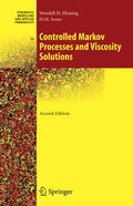 Cover: Controlled Markov Processes and Viscosity Solutions - Springer
