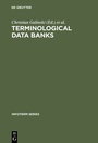 Cover: Terminological data banks - De Gruyter Saur