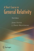 Cover: A Short Course in General Relativity - Springer