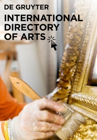 Abbildung von: International Directory of Arts - De Gruyter Saur