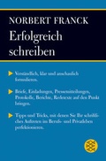 Cover: Erfolgreich schreiben - Fischer Taschenbuch
