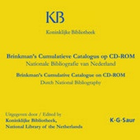 Abbildung von: Brinkman's Cumulative Catalogue - K.G. Saur Verlag