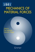 Cover: Mechanics of Material Forces - Springer
