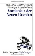 Cover: Vordenker der Neuen Rechten - Campus