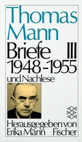 Cover: Briefe III 1948-1955 und Nachlese - Fischer Taschenbuch