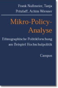 Enlarge image Cover: Mikro-Policy-Analyse - Campus