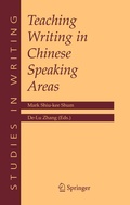 Cover: Teaching Writing in Chinese Speaking Areas - Springer