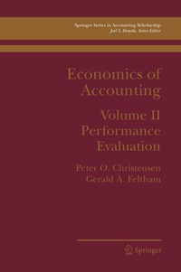 Abbildung von: Economics of Accounting - Springer