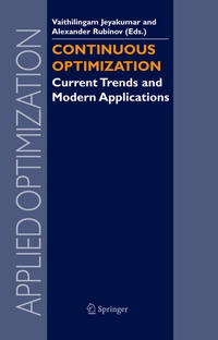 Enlarge image Cover: Continuous Optimization - Springer