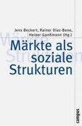 Cover: M&auml;rkte als soziale Strukturen - Campus
