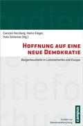Cover: Hoffnung auf eine neue Demokratie - Campus