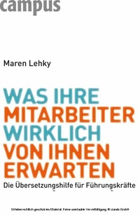 Abbildung von: Was Ihre Mitarbeiter wirklich von Ihnen erwarten - Campus