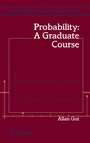 Cover: Probability: A Graduate Course - Springer
