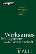 Cover: Wirksames Management in der Wissenschaft - Campus