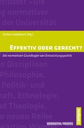 Cover: Effektiv oder gerecht? - Campus