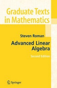 Abbildung von: Advanced Linear Algebra - Springer