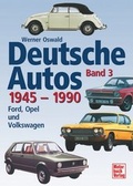Cover: Deutsche Autos Band 3 - Motorbuch Verlag