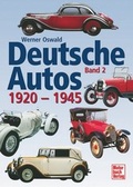 Cover: Deutsche Autos Band 2 - Motorbuch Verlag