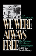 Cover: We Were Always Free - WW Norton & Co