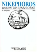 Cover: Nikephoros - Zeitschrift f&uuml;r Sport und Kultur im Altertum - Weidmannsche Hildesheim