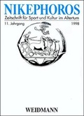 Cover: Nikephoros - Zeitschrift f&uuml;r Sport und Kultur im Altertum - Weidmannsche Hildesheim