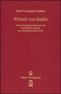Cover: Wibald von Stablo - Weidmannsche Hildesheim