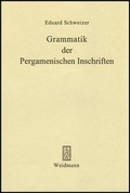 Cover: Grammatik der pergamenischen Inschriften - Weidmannsche