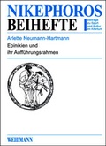 Cover: Epinikien und ihr Auff&uuml;hrungsrahmen - Weidmannsche Hildesheim