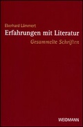 Cover: Erfahrungen mit Literatur - Weidmannsche Hildesheim