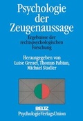 Cover: Psychologie der Zeugenaussage - Beltz Verlagsgruppe GmbH & Co. KG