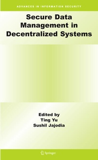 Enlarge image Cover: Secure Data Management in Decentralized Systems - Springer