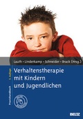 Cover: Verhaltenstherapie mit Kindern und Jugendlichen - Beltz Verlagsgruppe GmbH & Co. KG