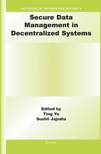 Enlarge image Cover: Secure Data Management in Decentralized Systems - Springer