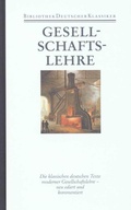 Cover: Gesellschaftslehre - Deutscher Klassiker Verlag