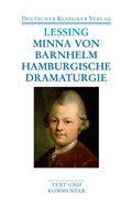 Cover: Minna von Barnhelm / Hamburgische Dramaturgie - Deutscher Klassiker Verlag