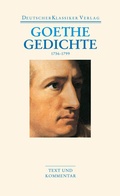 Cover: Gedichte 1756-1799 - Deutscher Klassiker Verlag