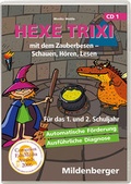 Cover: Hexe Trixi mit dem Zauberbesen, Klassenversion, Einzellizenz - Mildenberger Verlag GmbH