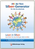 Cover: ABC der Tiere - Silben-Generator f&uuml;r die Grundschule (CD-ROM), Netzwerklizenz - Mildenberger Verlag GmbH