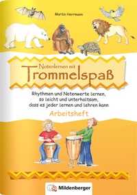 Abbildung von: Notenlernen mit Trommelspaß - Arbeitsheft - Mildenberger Verlag GmbH