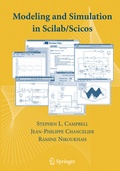 Cover: Modeling and Simulation in Scilab/Scicos with ScicosLab 4.4 - Springer