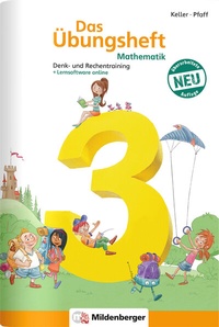 Enlarge image Cover: Das Übungsheft Mathematik 3 - mit CD-ROM Mathetiger Basic 3 - Mildenberger Verlag GmbH