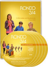 Abbildung von: Rondo. Musiklehrgang für die Grundschule - Neubearbeitung / RONDO 3/4 - Lieder und Musikstücke - Mildenberger Verlag GmbH