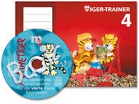 Enlarge image Cover: Tiger-Trainer 4 - Arbeitsheft mit CD-ROM Mathetiger Basic 4 - Mildenberger Verlag GmbH