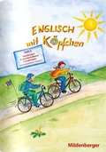 Cover: Englisch mit K&ouml;pfchen / Englisch mit K&ouml;pfchen, Heft 2 - Satz&uuml;bungen mit L&ouml;sungsbeilage, Klasse 4 - Mildenberger Verlag GmbH