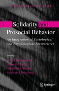 Cover: Solidarity and Prosocial Behavior - Springer