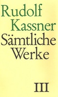 Cover: S&auml;mtliche Werke - Klett-Cotta
