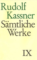 Cover: S&auml;mtliche Werke - Klett-Cotta