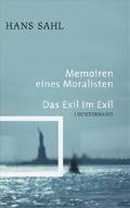 Cover: Memoiren eines Moralisten - Das Exil im Exil - Luchterhand Literaturverlag